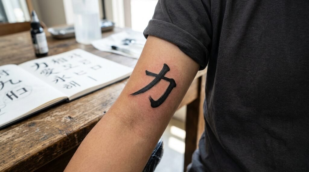 Korean Hanja Tattoo