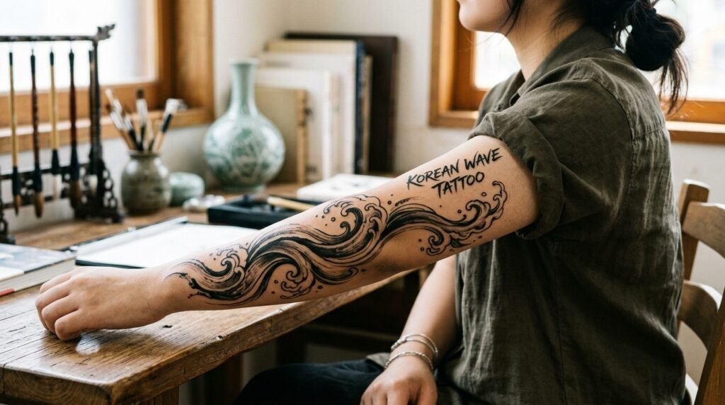 Korean Wave Tattoo