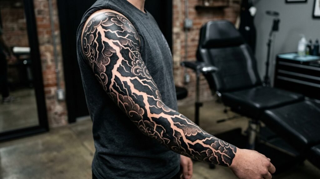 Negative Space Sleeve