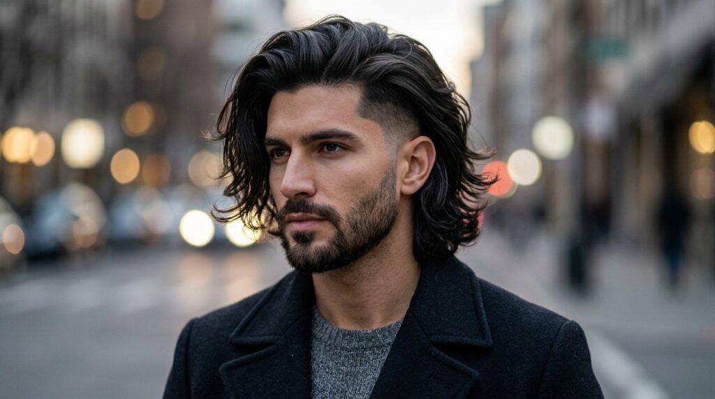 long bro flow high fade