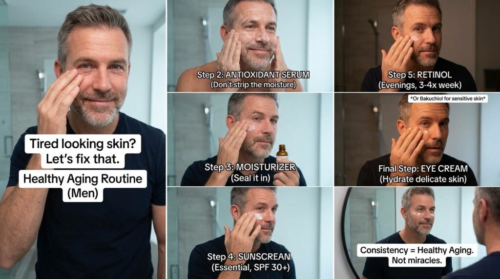 Healthy aging routine