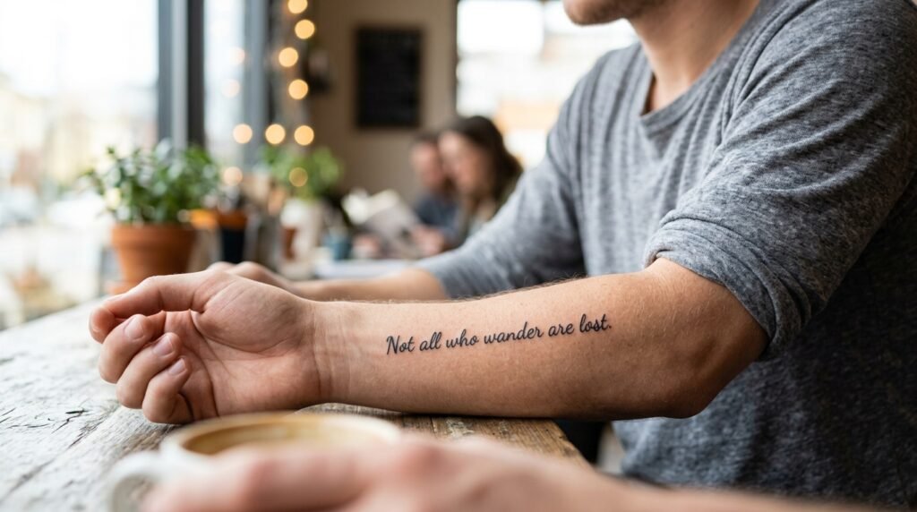 Meaningful Quote Tattoo