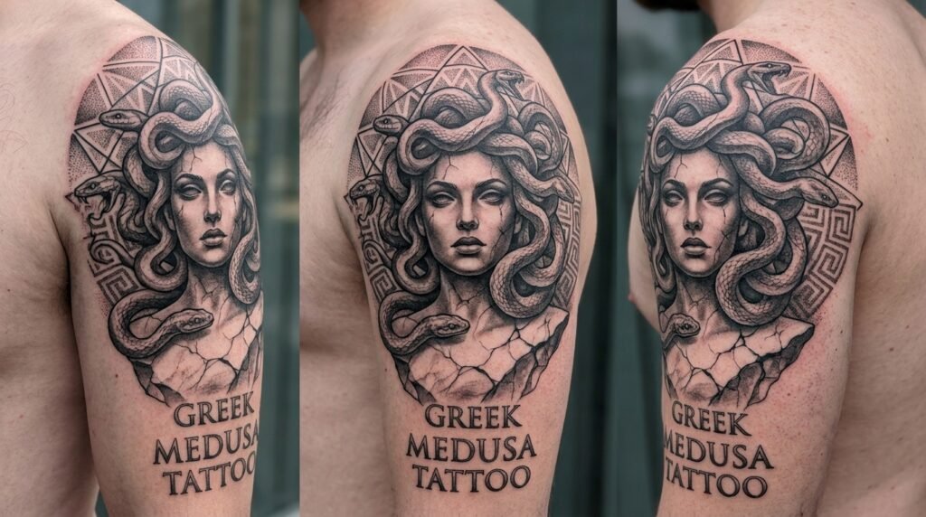 Greek Medusa Tattoo