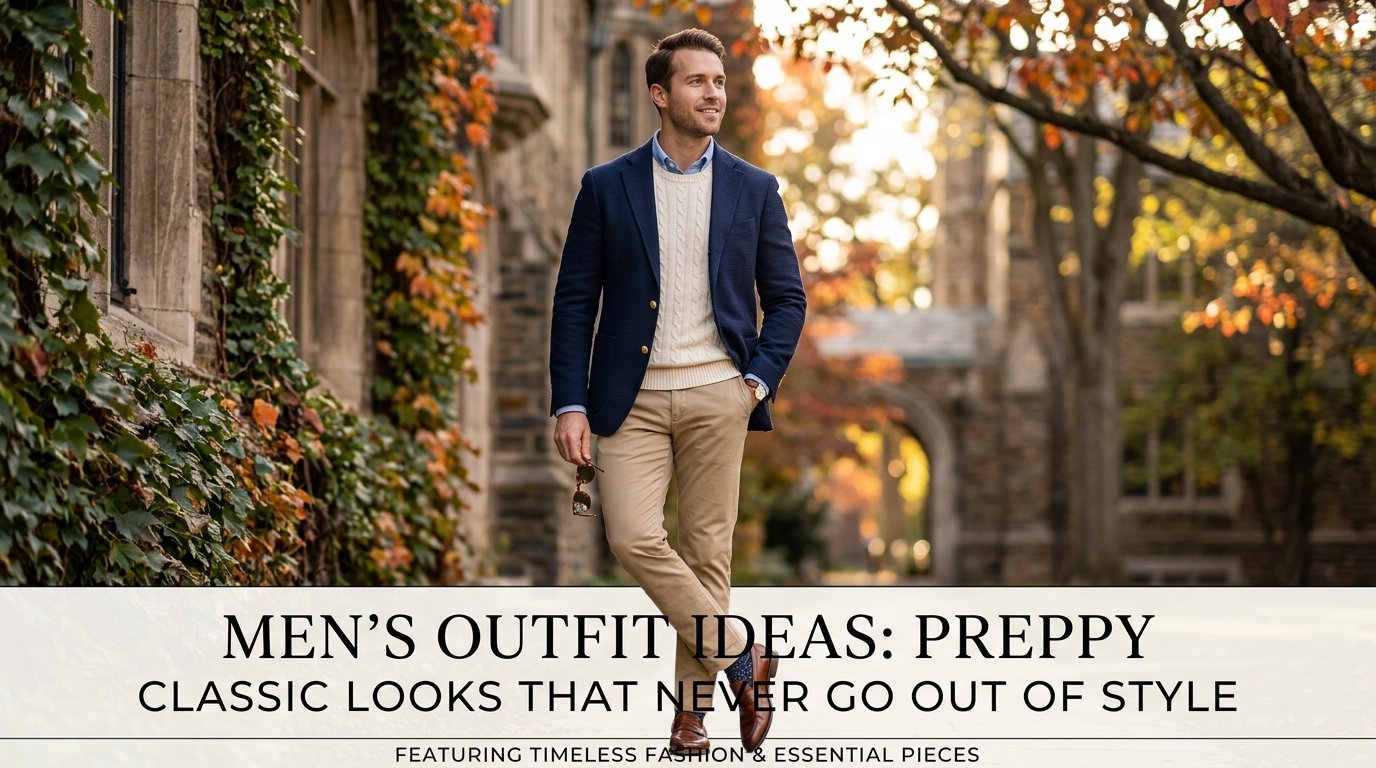 Men Outfit Ideas Preppy
