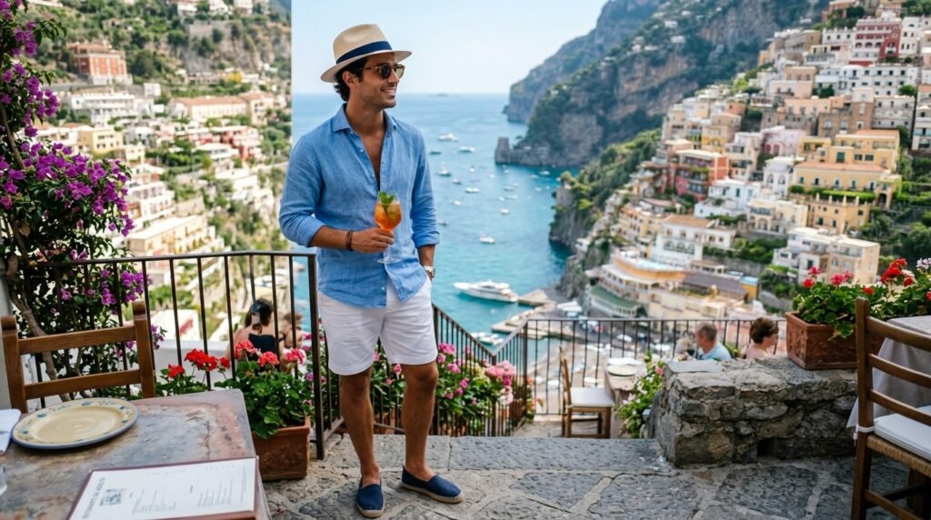 Italian style men summer