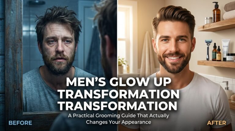 Men's Glow Up Transformation