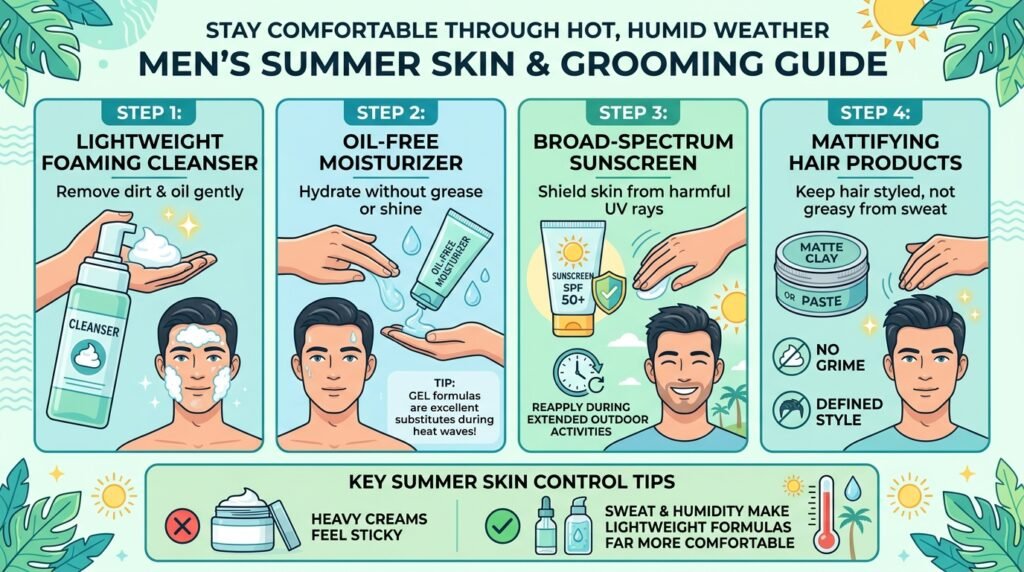 Summer skin control