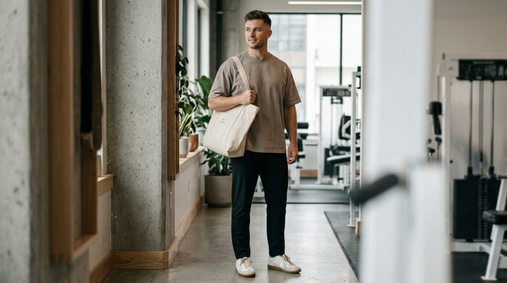 aesthetic gym outfit men
