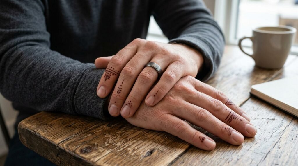 Finger Mehndi Design