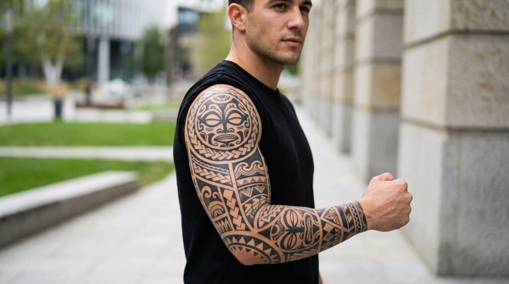 Modern Polynesian Sleeve