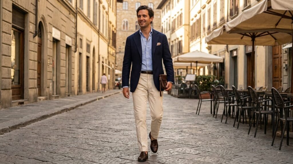 Italian smart casual look