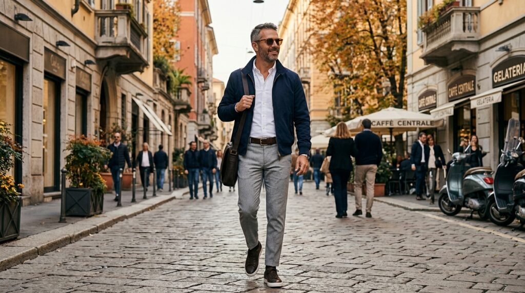 Italian fall street style