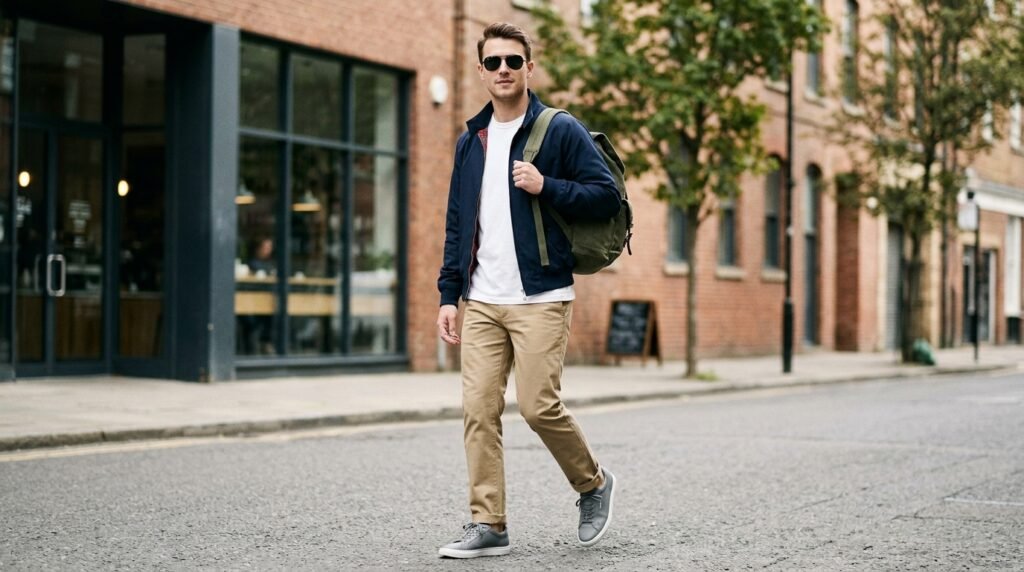 harrington jacket outfit