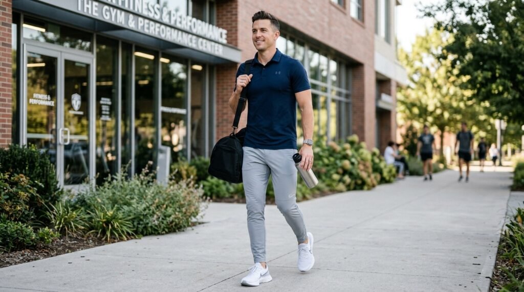 smart athletic gym outfit