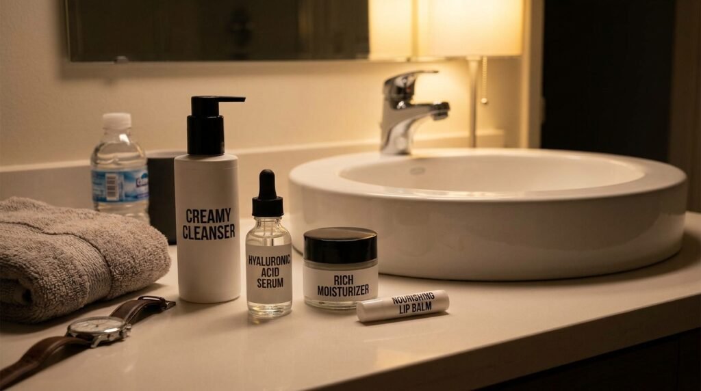 night skincare routine