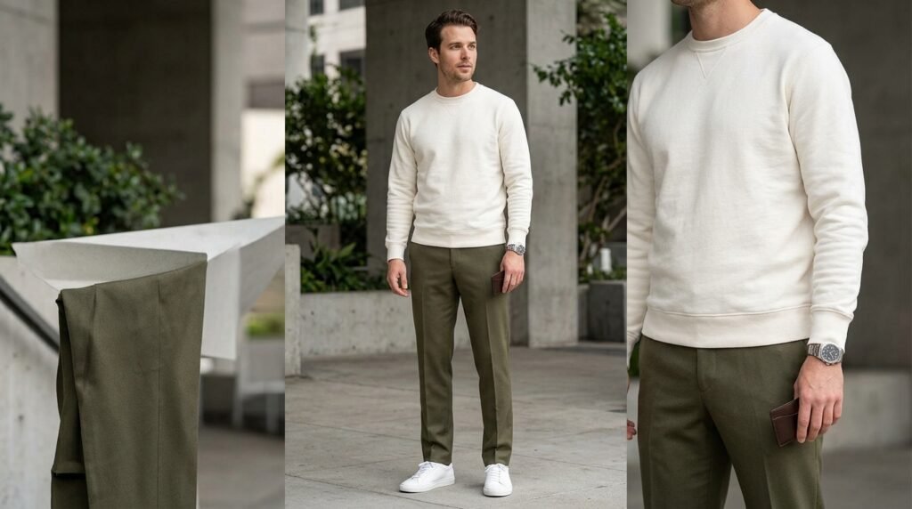 elevated basics outfit