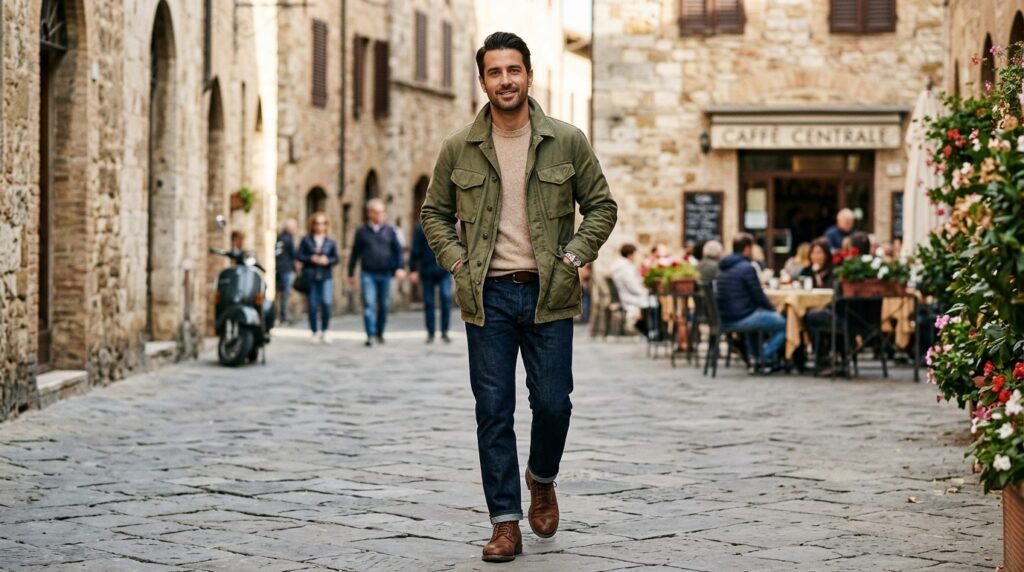 Italian casual weekend outfit