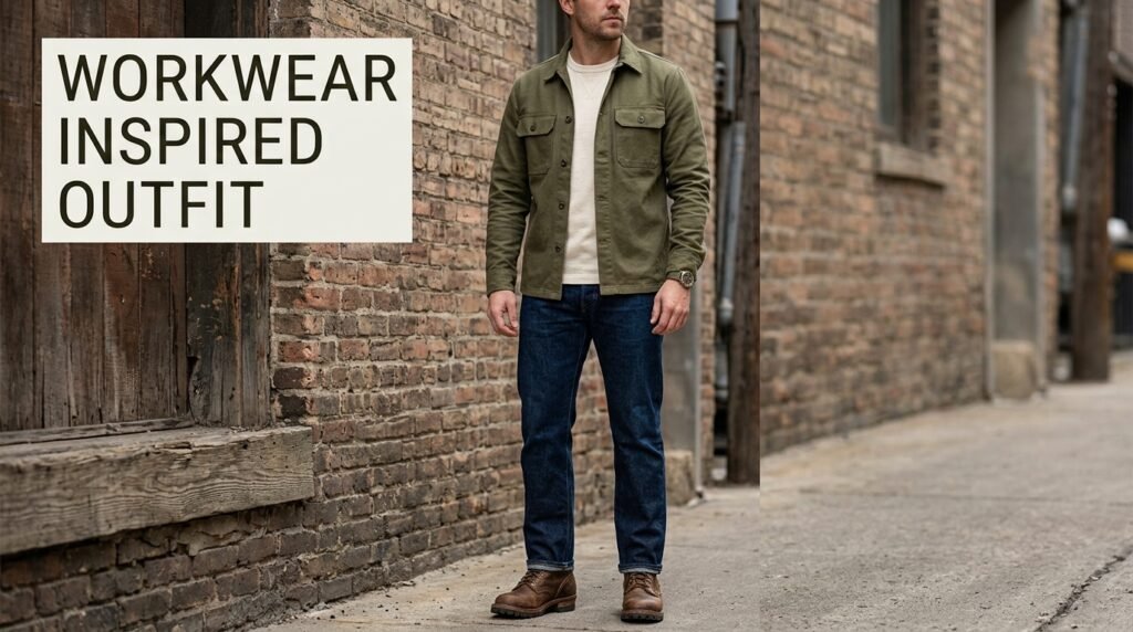 workwear inspired outfit