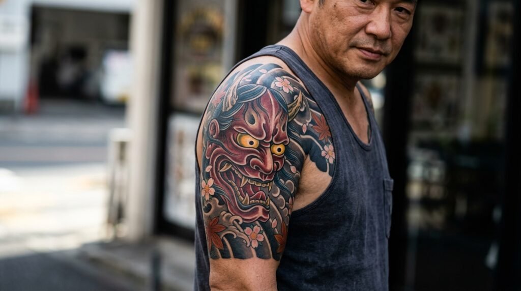 Japanese Oni Tattoo
