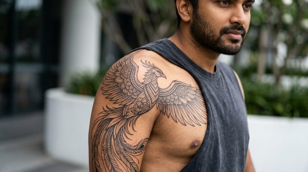 phoenix indian tattoo