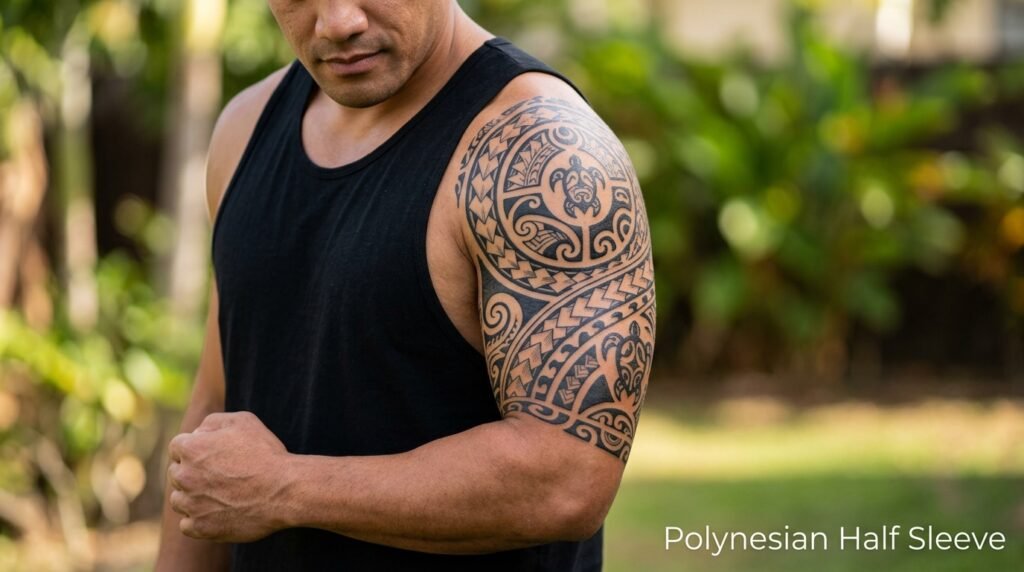 Polynesian Half Sleeve