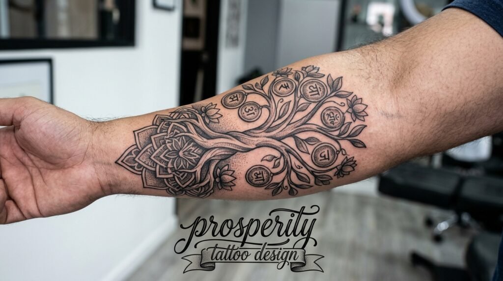 prosperity tattoo design