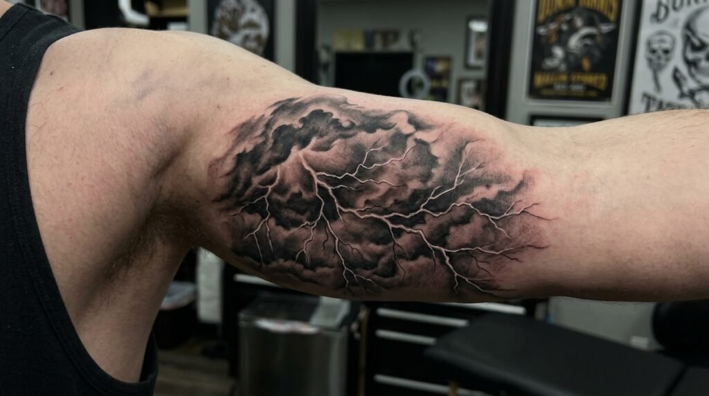 Storm Lightning Tattoo