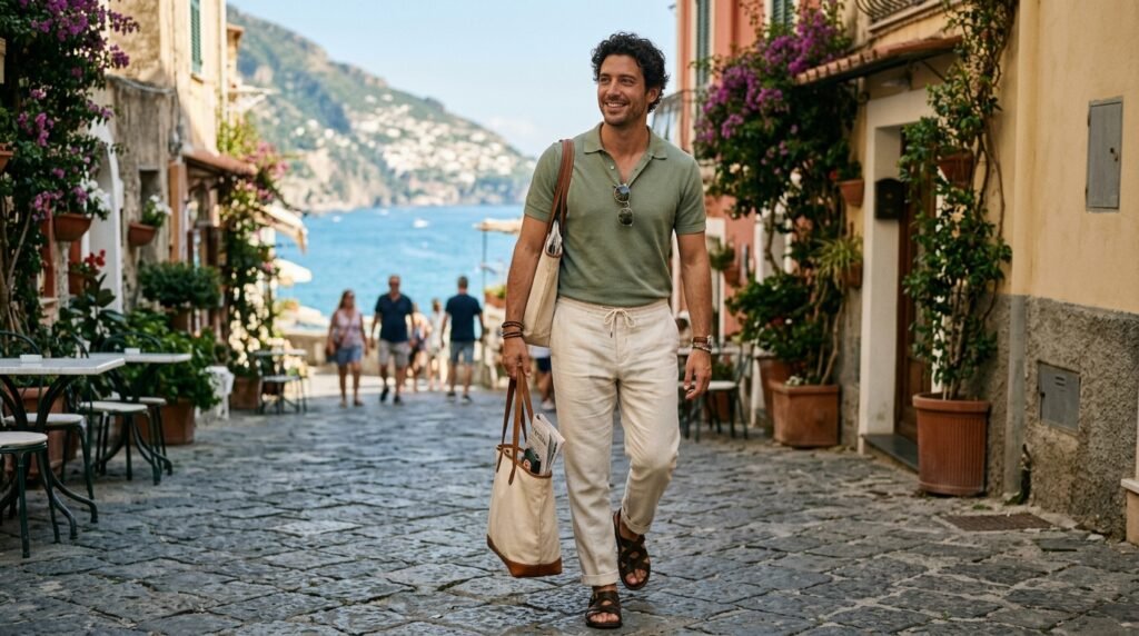 Italian style fashion men casual