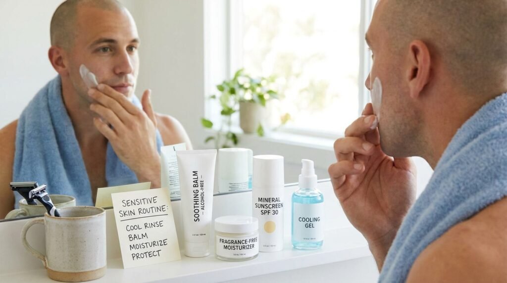 post shave care