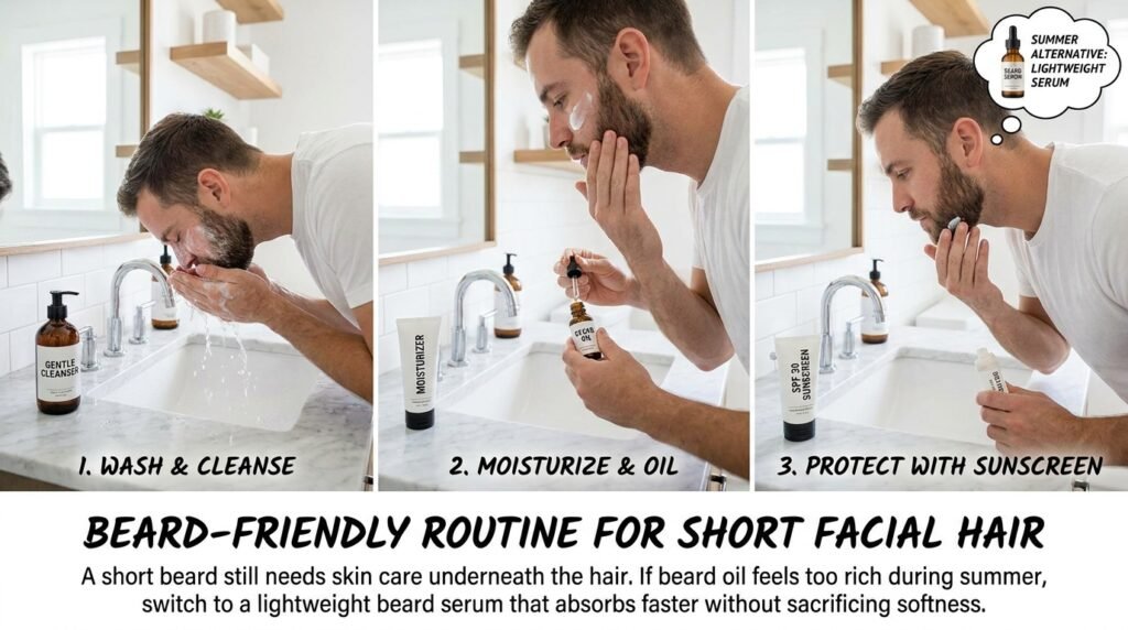 short beard care