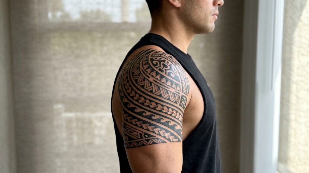 Polynesian Shoulder Cap