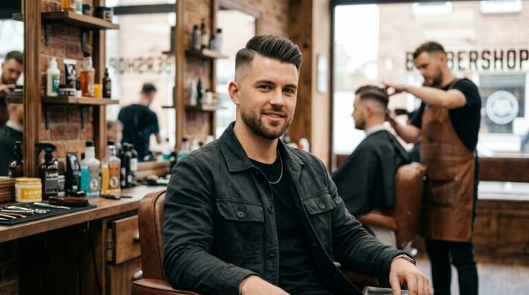 Skin Fade Haircut Men