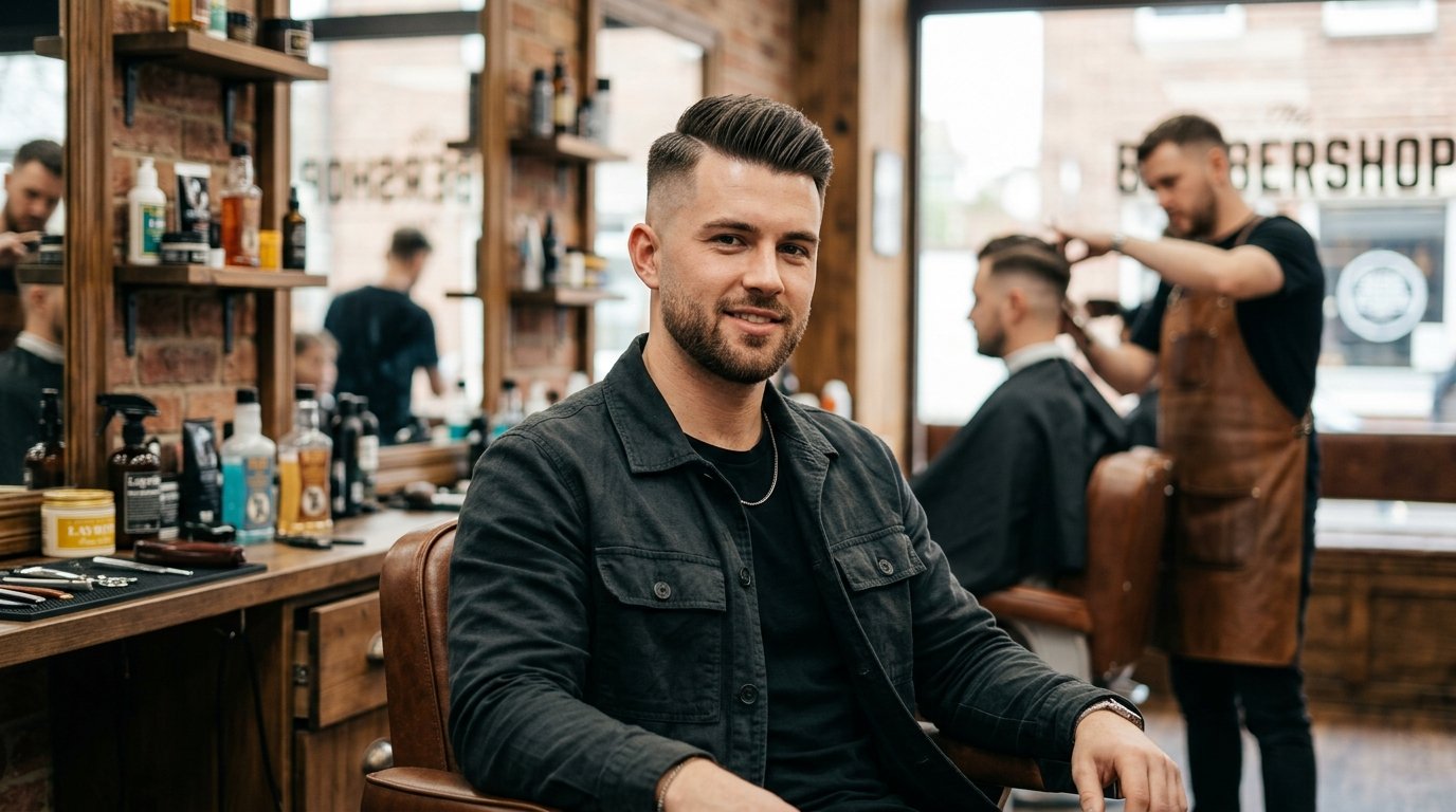 Skin Fade Haircut Men