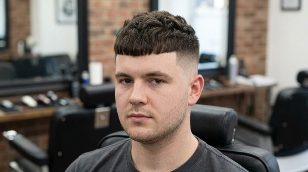 skin fade french crop