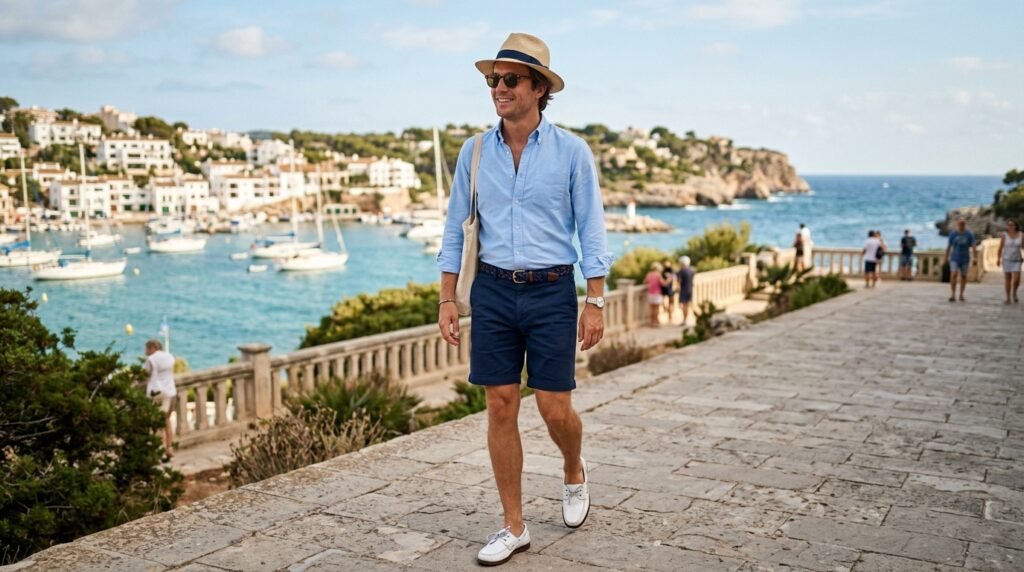 Coastal vacation outfit