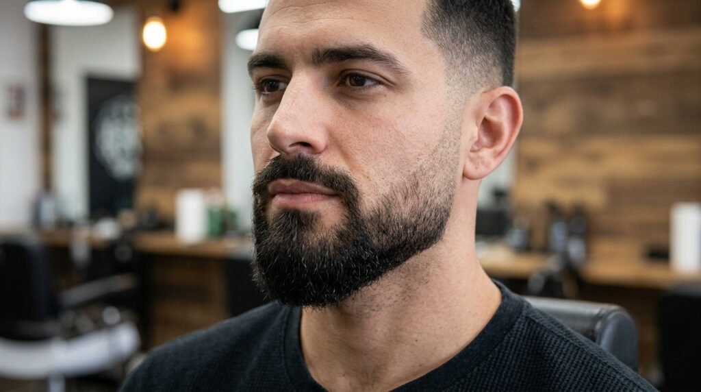extended Spartan goatee