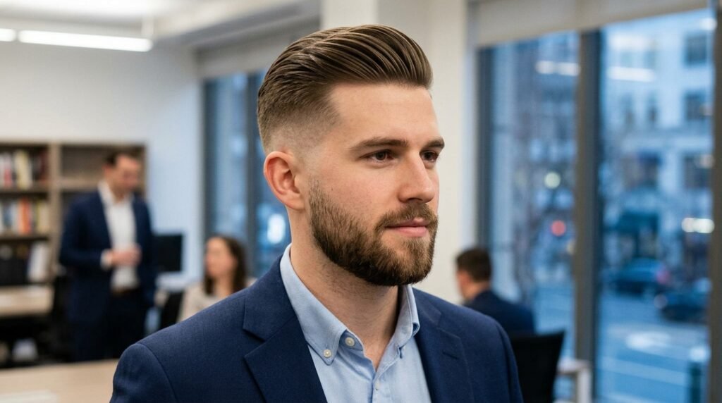 straight bro flow fade