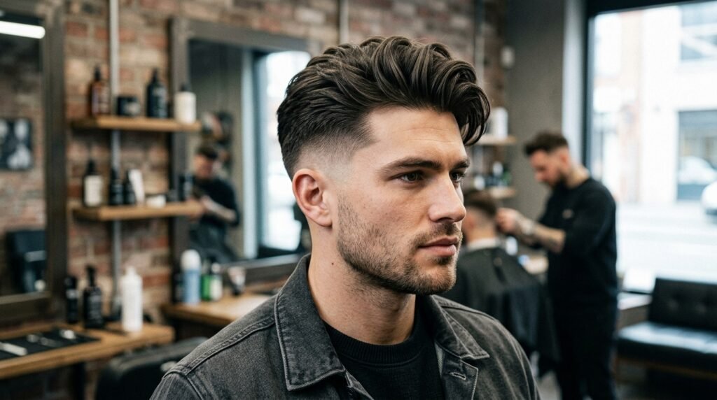 thick bro flow haircut