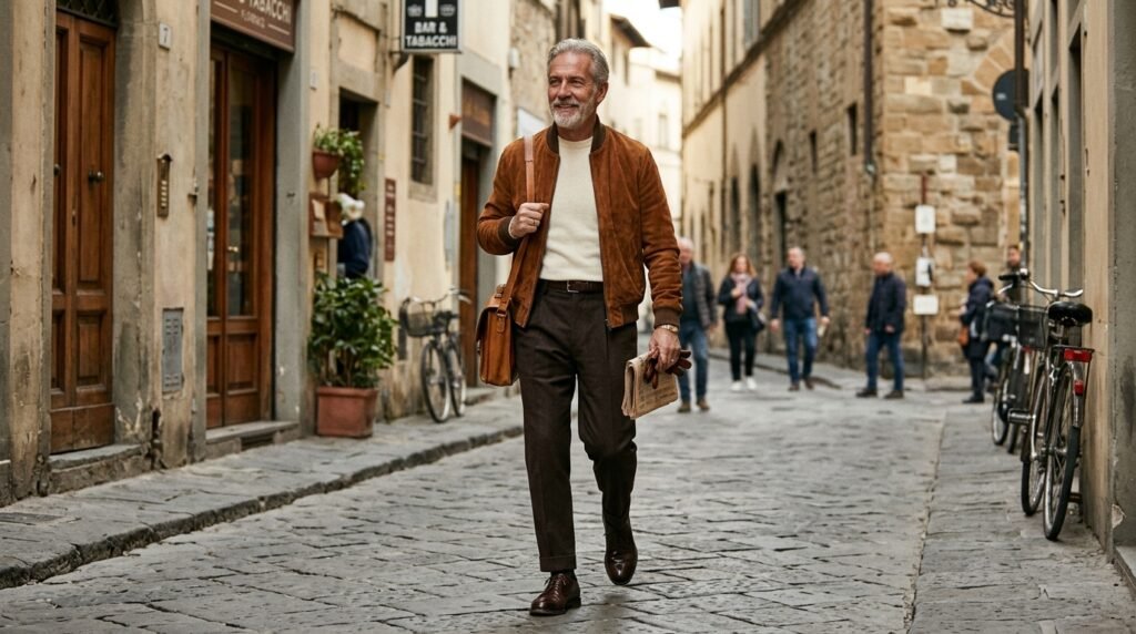 Italian old style fashion men