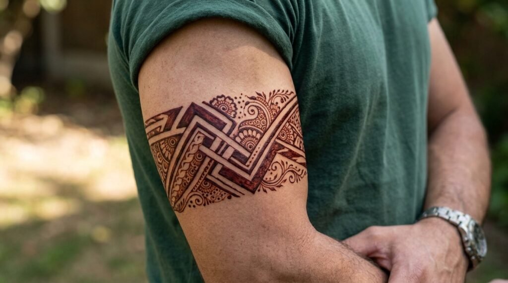 Tribal Mehndi Band