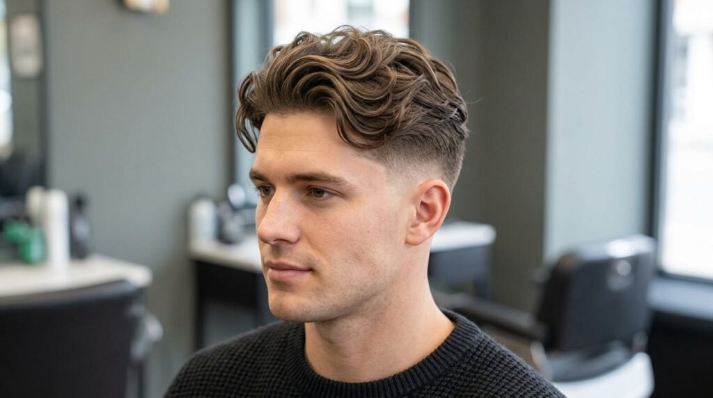 wavy bro flow skin fade