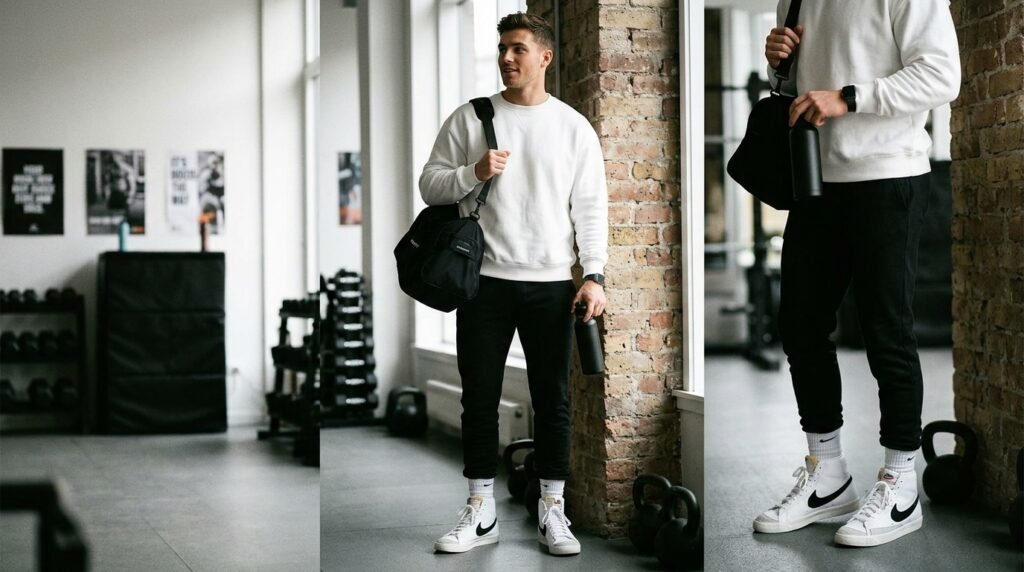 Nike Blazers gym outfit