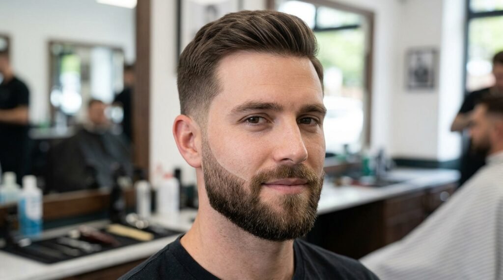  tapered short boxed beard