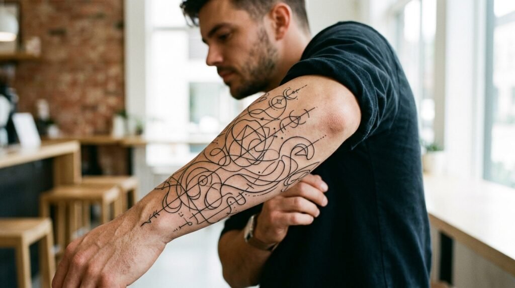 Abstract Line Art