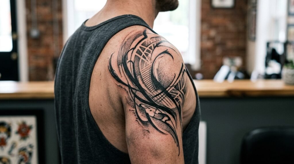 Abstract Shoulder Design