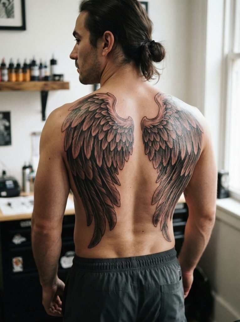 Angel Wings Curving