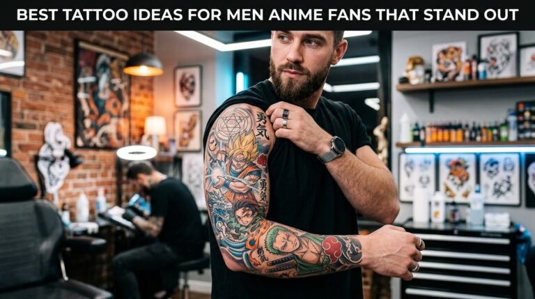 tattoo ideas for men anime