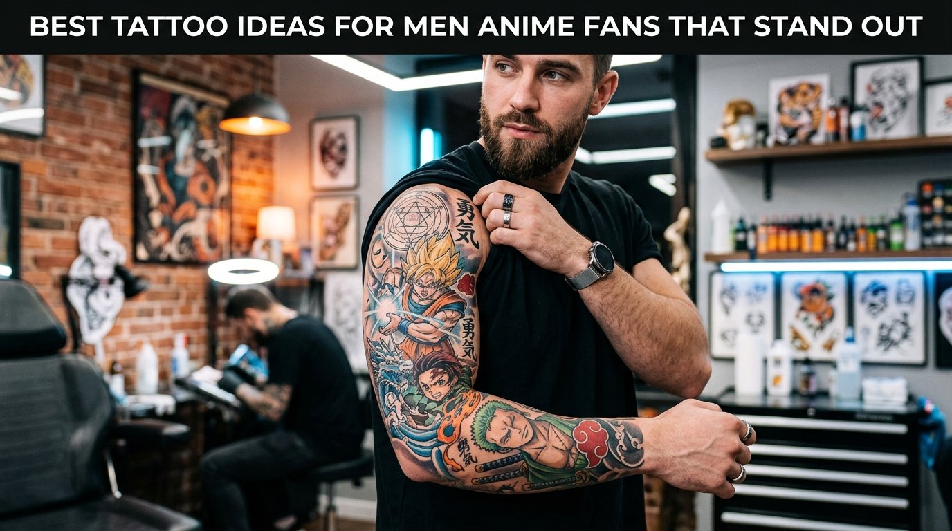 tattoo ideas for men anime