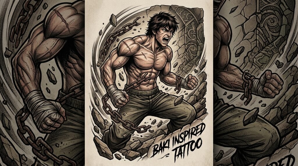 Baki Inspired Tattoo