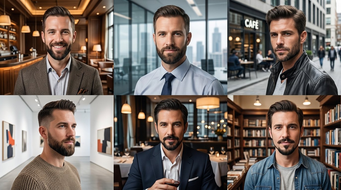 trimmed beard ideas for men